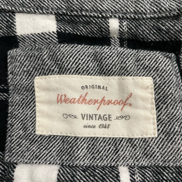 Weatherproof Plaid longsleeves flannel Buttondown Shirt Small - Picture 4 of 8